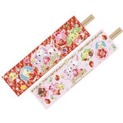 祝い箸 化粧袋入り(2膳セット) ジュエルペット いちご ジュエルペットイチゴ LKAW1 行楽パーティ箸