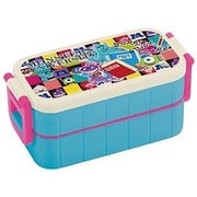 2段ランチボックス 15.0cmハシ付き タイトロック式 ディズニー モンスターズ・ユニバーシティ モンスターズU 14YZW3 レディース2段ランチボックス