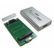 mSATA-SSD用外付けケース USB3.0 microB mSATA-USB3.0SL-2