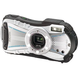 RICOH WG-20 コンパクトデジタルカメラ 本体　ホワイト　箱付き 水中撮影可能な小型軽量コンパクトデジタルカメラ「RICOH WG-20