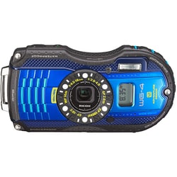 リコー RICOH WG-4 GPS [コンパクトデジタルカメラ 防水対応 ブルーキット] 通販【全品無料配達】 - ヨドバシ.com