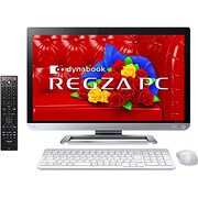 dynabook REGZA PC D834/T9LW 23型ワイド HDD3TB ブルーレイディスクドライブ Windows 8.1 リュクスホワイト PD834T9LHXW