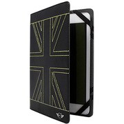 7～8インチタブレット用 レザー調 ハードケース ブラック MNUT8UJG