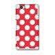 70103 [Xperia Z1 f SO-02F用 ドット 赤白]