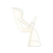 bikke2専用 リヤチャイルドシートセット ホワイト RCS-BIKS2(A551811W)