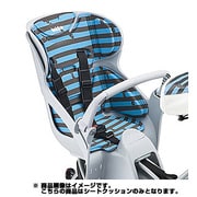 bikke2専用 リヤチャイルドシートクッション ボーダーブルー BIK-K.A(B403531BDG)