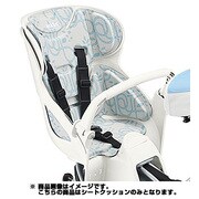 bikke2専用 リヤチャイルドシートクッション ユグドラシルブルー BIK-K.A(B403531W-B)