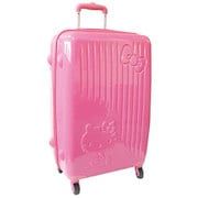 スーツケース TSAロック搭載 ハード/ファスナー リボンライン 59cm ローズ 74679-35
