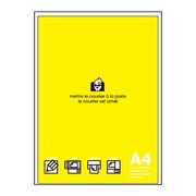 A4ペーパー10 レモン 蛍光紙 PRNA4-N-01