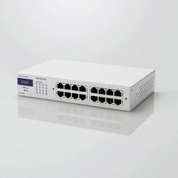 エレコム 1000BASE-T対応スイッチングハブ 16ポート メタル筐体 ホワイト RoHS指令準拠(10物質) EHB-UG2A16-S1セット(3台) エレコム Giga対応 スイッチングハブ 16ポート 金属筐体 電源内蔵モデル ホワイト ELECOM EHC-G16MN2-HW |  エレコムダイレクトショップ