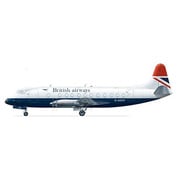 4053 バイカウント800旅客機 ブリティッシュエアー [1/144 プラモデルキット]