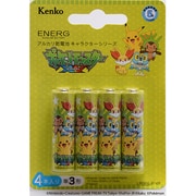 ENERG アルカリ乾電池 単3形 ポケットモンスター LR6KA-P/4B