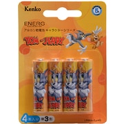 ENERG アルカリ乾電池 単3形 トムとジェリー LR6KA-TJ/4B