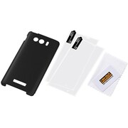 RT-303SHC4/B [AQUOS PHONE Xx mini 303SH用 ラバーコーティング シェルジャケット マットブラック]