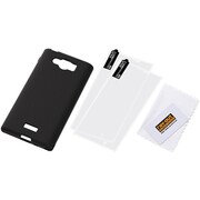 RT-SHL24C1/B [AQUOS SERIE mini SHL24用カバー シルキータッチ シリコン ブラック]