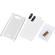 AQUOS SERIE mini SHL24用カバー ハードコーティング シェル クリア RT-SHL24C3/C