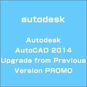 Autodesk AutoCAD 2014 Upgrade from Previ [ライセンスソフト]