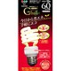 電球形蛍光灯 E26口金 3波長形電球色 D15形（12W） Gball Evo EFD15EL/12EVE261PC