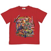 仮面ライダー鎧武 半Tシャツ 2237618 アカ120