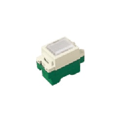 フルカラー 埋込パイロットランプ(白) 100V用 WN3031WK