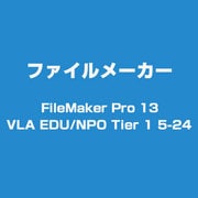FileMaker Pro 13 VLA EDU/NPO Tier 1 5-24 [Windows＆Macソフト]