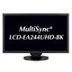 MultiSync 23.8型ワイド液晶モニター ブラック LCD-EA244UHD-BK