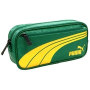 限定 PUMA プーマ ハニカムラインペンケース アマゾングリーン/イエロー 938PMD