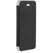 BSIP13PCFBK [iPhone5s/5専用 フラップケース 液晶保護フィルム付 ブラック]