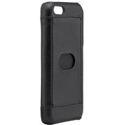 BSIP13PCLCBK [iPhone5s/5c/5専用 レザーケース ICカード対応モデル 保護フィルム付 ブラック]