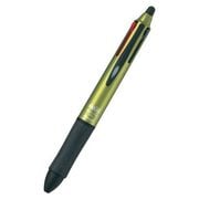 フリクションボール4ウッド 黒・赤・青・緑 インクボールペン0.5mm ウッドダークグリーン LKFB-3SEF-DG