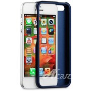 AC-IP5CSMF01-NV [iPhone5/5s用 メタルファイバーケース Citta ネイビー]