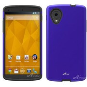 AC-GN5CSDL02-BL [Nexus5用 衝撃吸収ハイブリッドケース Superleggera Pro ブルー]