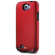GALAXY Note 2用 衝撃吸収ハイブリッドケース Superleggera Pro レッド AC-GN2CSDL01-RD