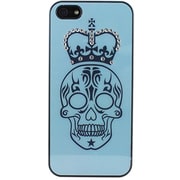I5A06-13D165-01 [Fantastick RhineStone Case・B02・Skull with Crown  for iPhone SE/5s/5用]
