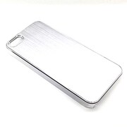 AC-P5-MT SL [iPhone5/5s用 高級メタルヘアラインパネル シルバー]