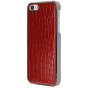 ICC RE-L [IC-COVER Leather ICカード対応 iPhone 5S/5専用ケース レザー調レッド]