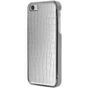 ICC SI-L [IC-COVER Leather ICカード対応 iPhone 5S/5専用ケース レザー調シルバー]