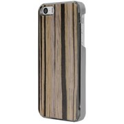 ICC GC [IC-COVER Leather ICカード対応 iPhone 5S/5専用ケース 木目調ゴールデンケーン]