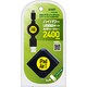 USB AC充電器 2.4A USB-A×2 microUSB端子伸縮ケーブル付き（長さ0.75m） ブラック PDHS-24BK