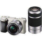 ILCE-6000Y S JE3 [α（アルファ）6000 ダブルズームレンズキット ボディ＋交換レンズ「E PZ 16-50mm F3.5-5.6 OSS」「E 55-210mm F4.5-6.3 OSS」 シルバー 海外仕様]