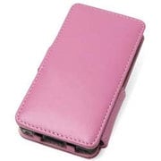 PDAIR レザーケース for ウォークマン NW-F880シリーズ 横開きタイプ ペタルピンク PALCNWF880B/PP