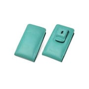 PDAIR レザーケース for ウォークマン NW-F880シリーズ ベルトクリップ付バーティカルポーチタイプ アクア PALCNWF880BV/AQ