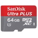 ウルトラ プラス microSDXCカード 64GB Class10 UHS-1対応 SDSDQUP-064G-J35A