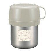 カフェル No.2ステンレス保温スープケースバッグ付 アイボリー SWS1C IV