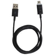 ブラック LEDフラッシュ充電ケーブル microUSB 1.2m BK