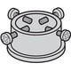 PRV-C8615M [アルカリイオン整水器用 取付金具 ねじ4本付]