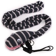 SF-1584 [Snaky Strap スネーキーネックストラップ ダークグレー×ホワイト]