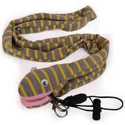 SF-1585 [Snaky Strap スネーキーネックストラップ ライトグレー×イエロー]
