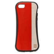 iPhone5c Real wood case Harmony Sunset ブラックフレーム [Harmonyシリーズ]