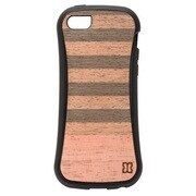 iPhone5c Real wood case Harmony Mini pink ブラックフレーム [Harmonyシリーズ]